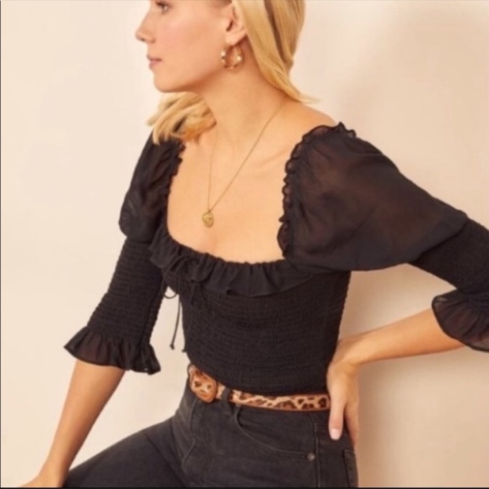 REFORMATION JULIE TOP - Picture 2 of 5